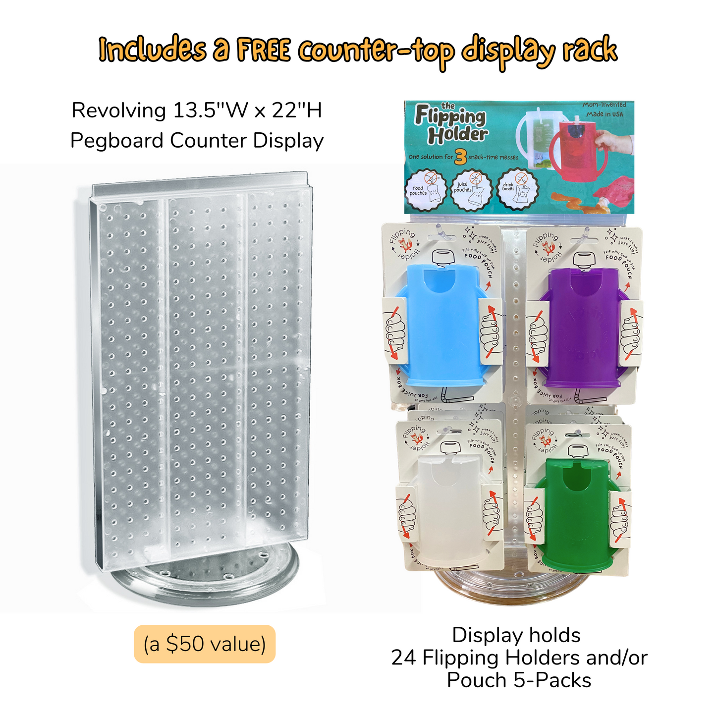 Wholesale Starter Kit - 2 Cases with Display Rack