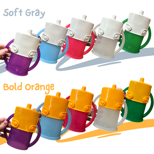 Flipping Holder DELUXE with lid PLUS SIP TOP