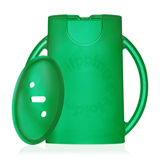 Flipping Holder DELUXE w/ LID (Green)