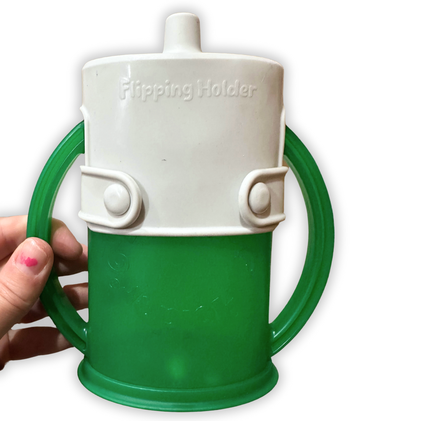 Flipping Holder DELUXE with lid PLUS SIP TOP