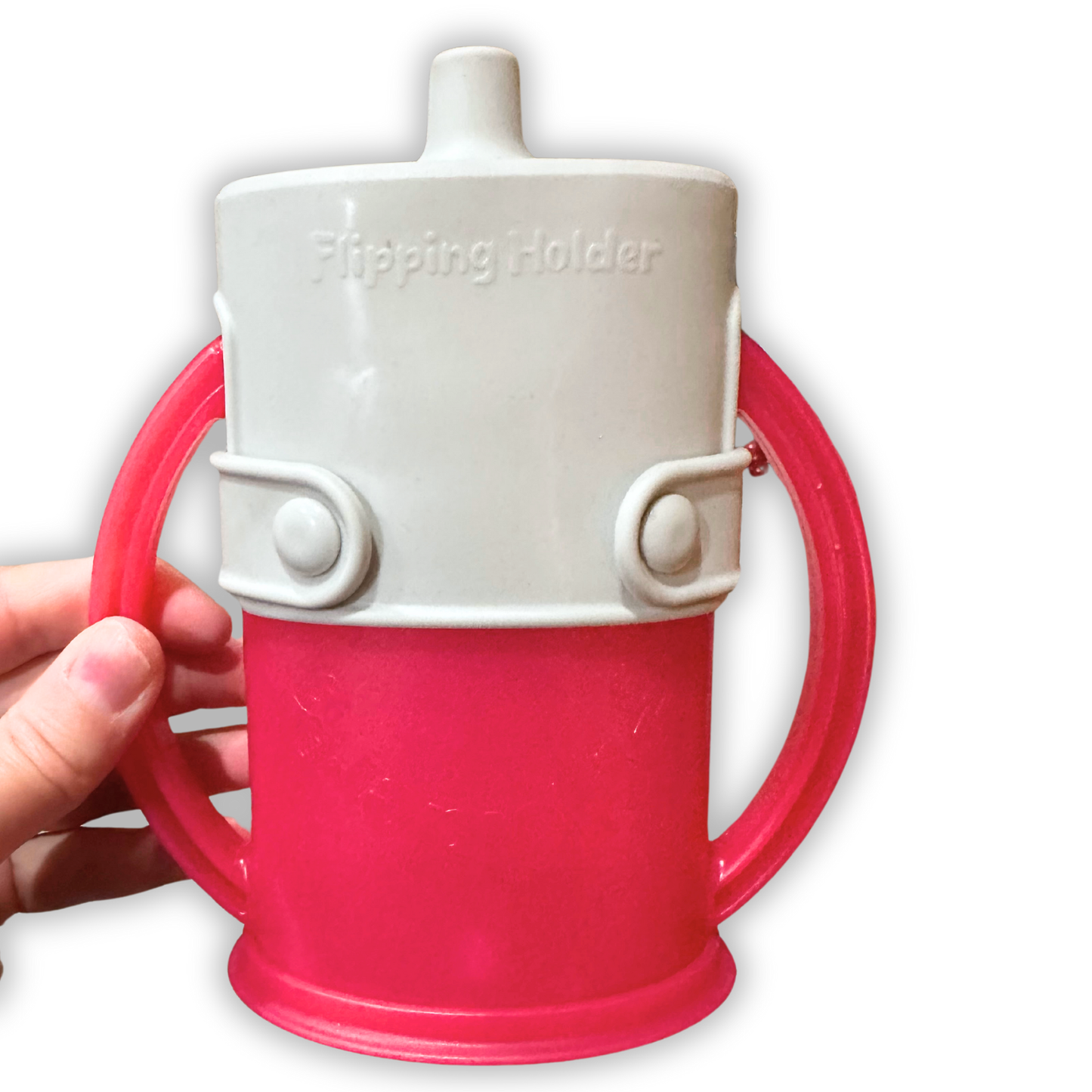 Flipping Holder DELUXE with lid PLUS SIP TOP