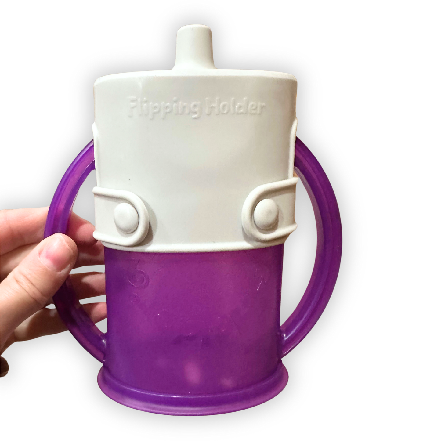 Flipping Holder DELUXE with lid PLUS SIP TOP